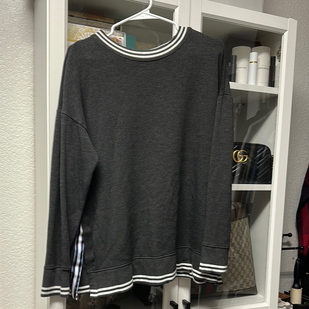 Vineyard Vines Dreamsoft Side Slit Tunic Sweatshirt